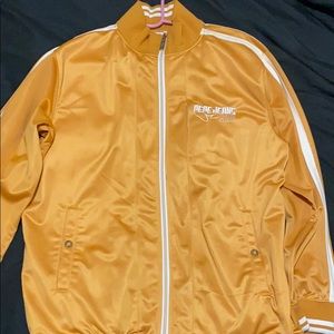 Gold Pepe men’s track jacket